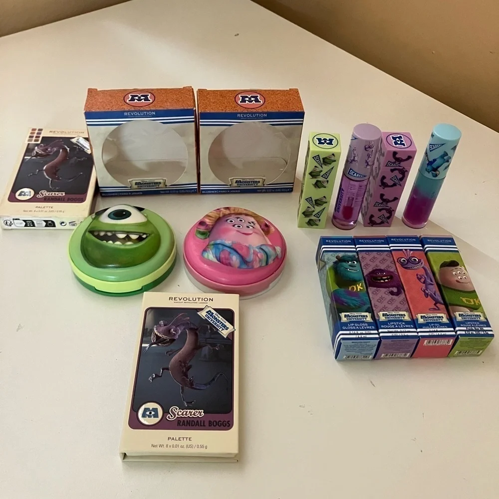 Revolution Disney Monsters University Pixar Limited Edition Make Up Bundle